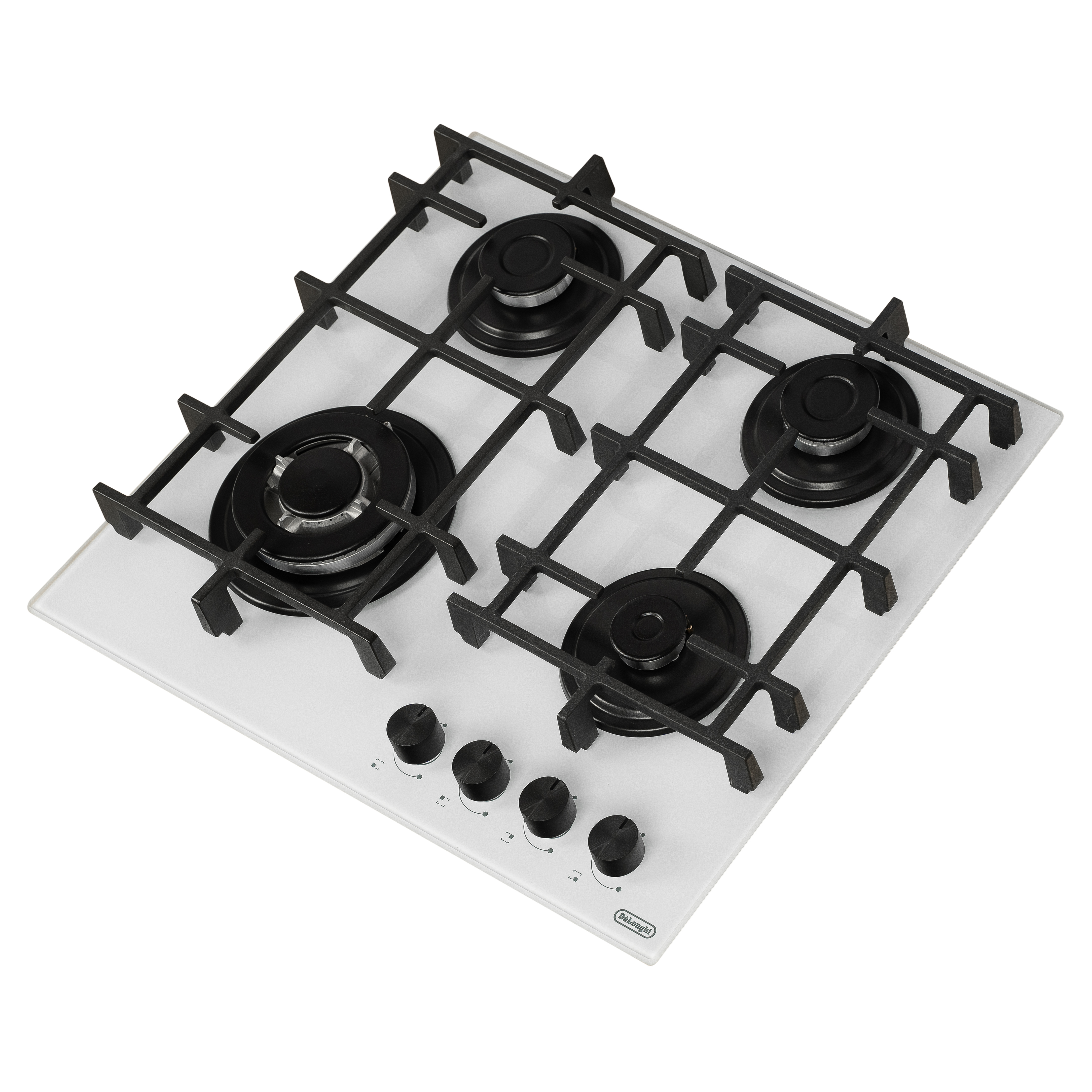 Изображение товара Газовая варочная панель DeLonghi GRAZIA 6GW BB 58 см 4 конфорки белый