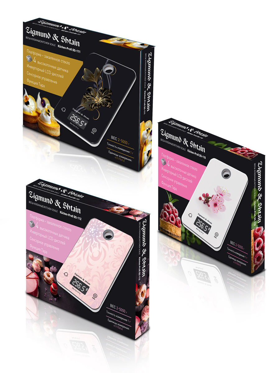 Изображение товара Электронные весы Zigmund & shtain Kuchen-Profi DS-112 максимальная нагрузка 5 кг DS-112