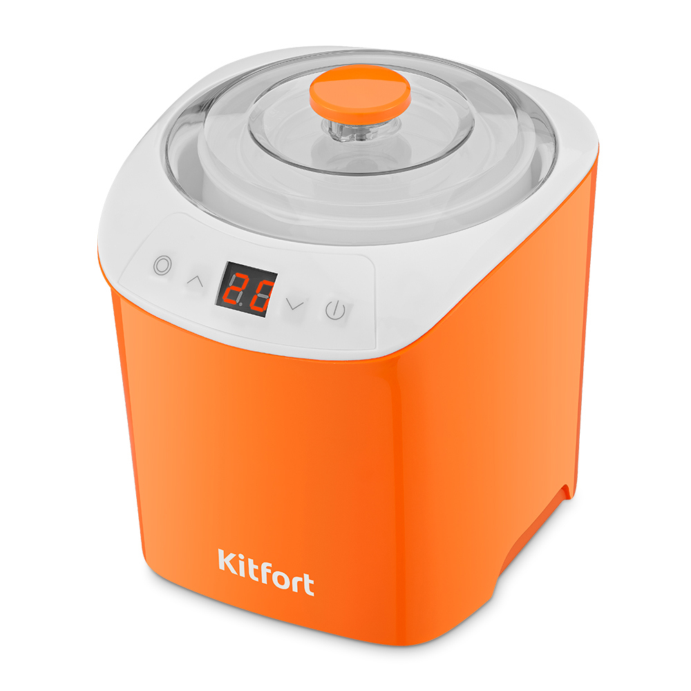 Изображение товара Йогуртница Kitfort КТ-4090-2 1 л 1 чашка цвет оранжевый