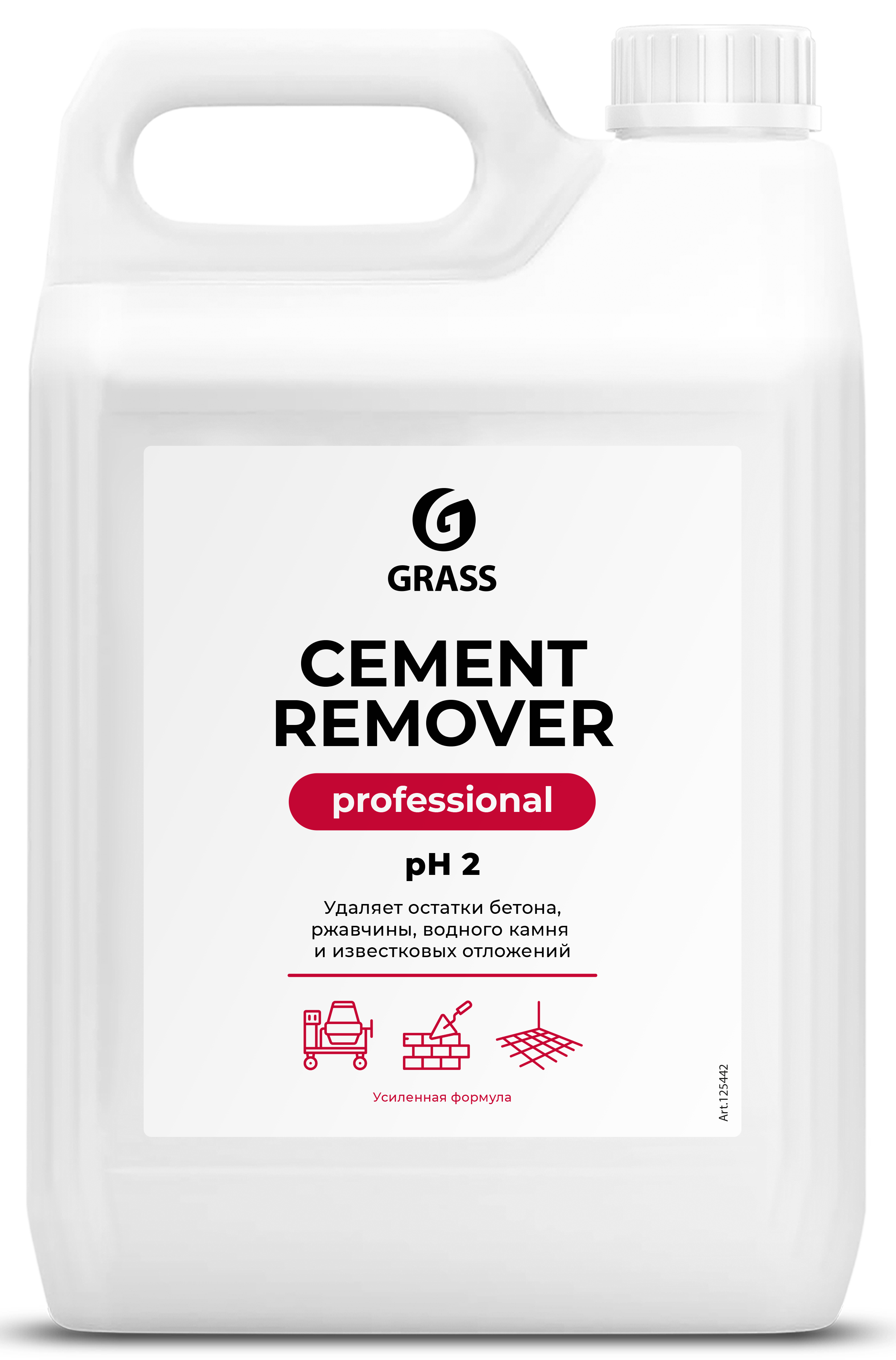 Изображение товара Универсальное моющее средство Grass Cement Remover 5 л Изображение товара Универсальное моющее средство Grass Cement Remover 5 л