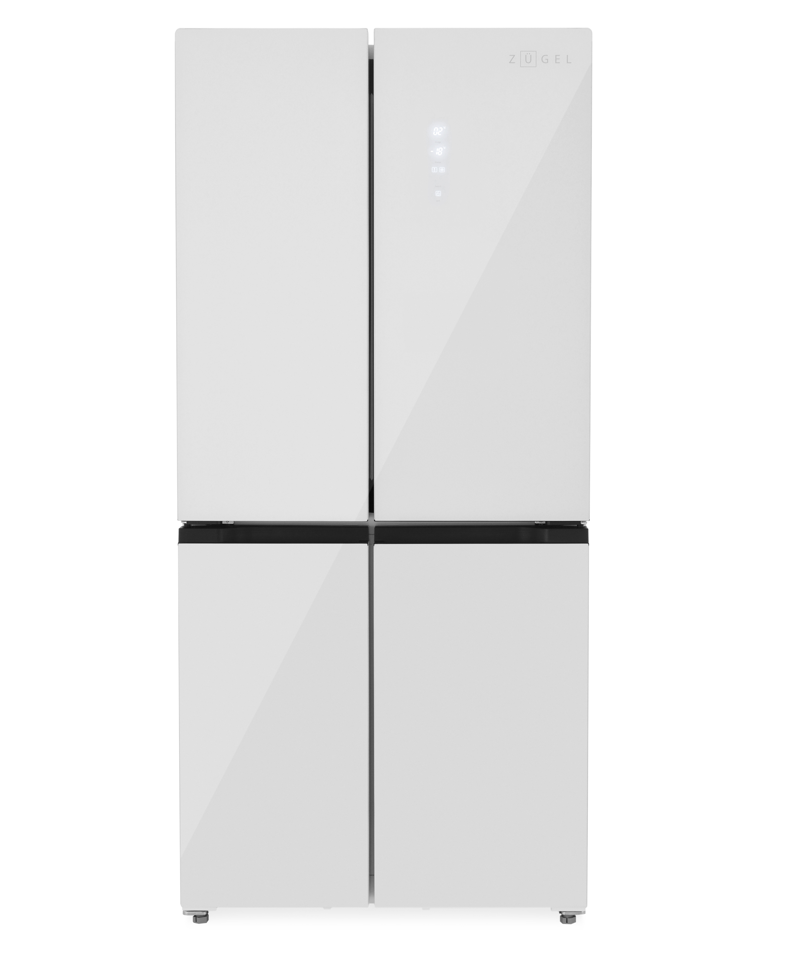 Изображение товара Отдельностоящий холодильник ZUGEL ZRCD430W 4 двери объем 482 л класс A+ белый
