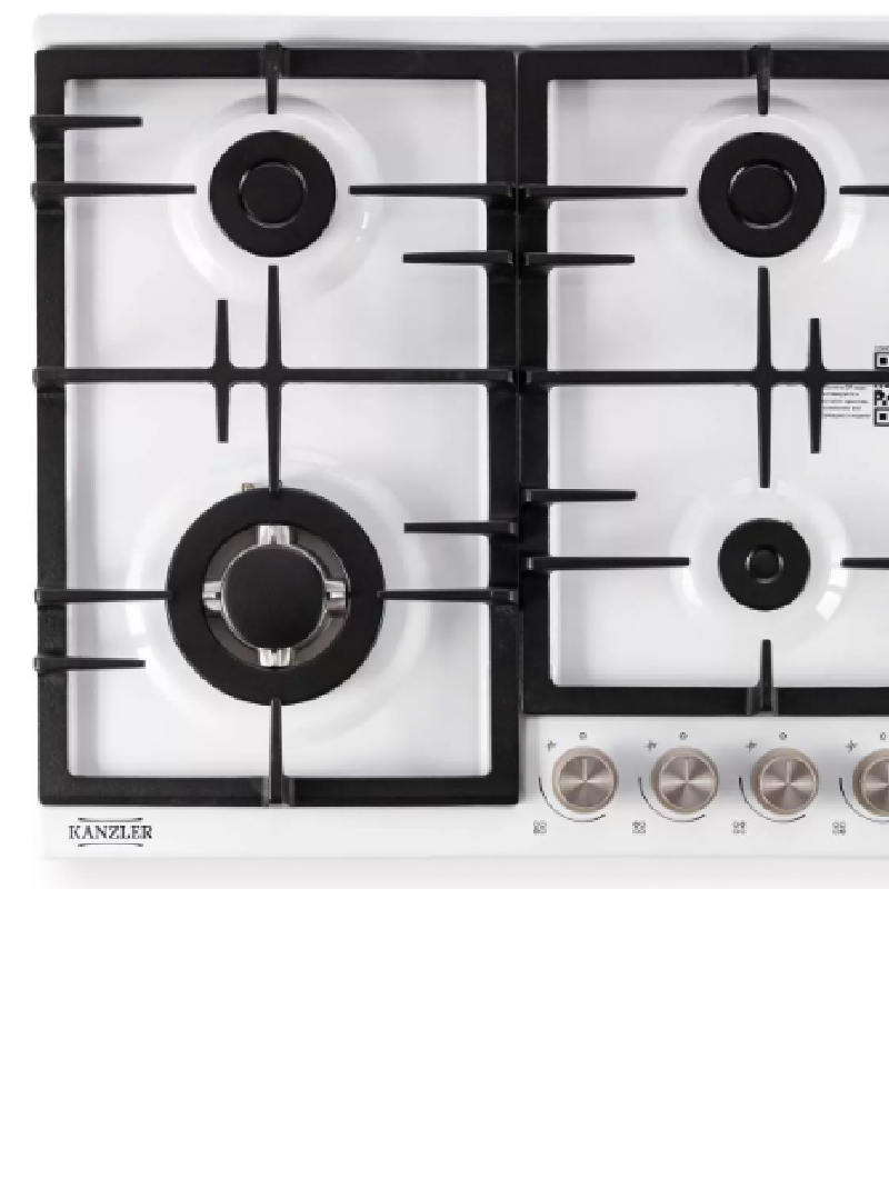 Изображение товара Газовая варочная панель Kanzler KM 516 W 58 см 4 конфорки белый