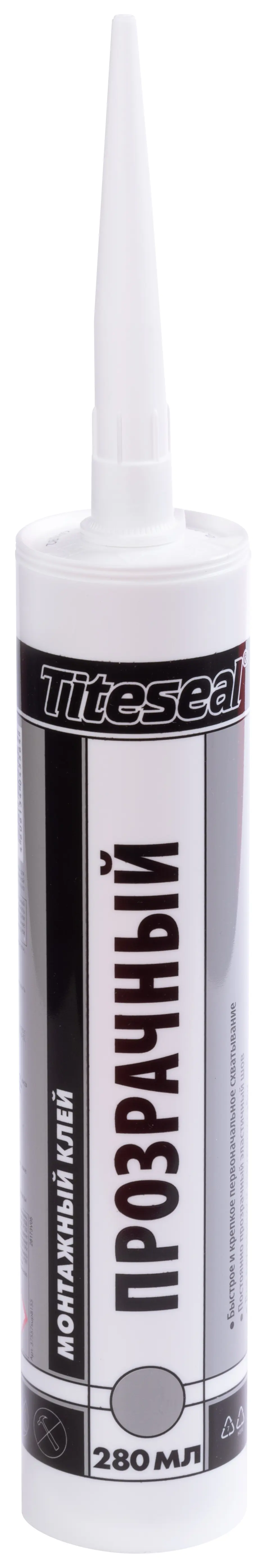 Клей монтажный Titeseal Прозрачный 280 мл