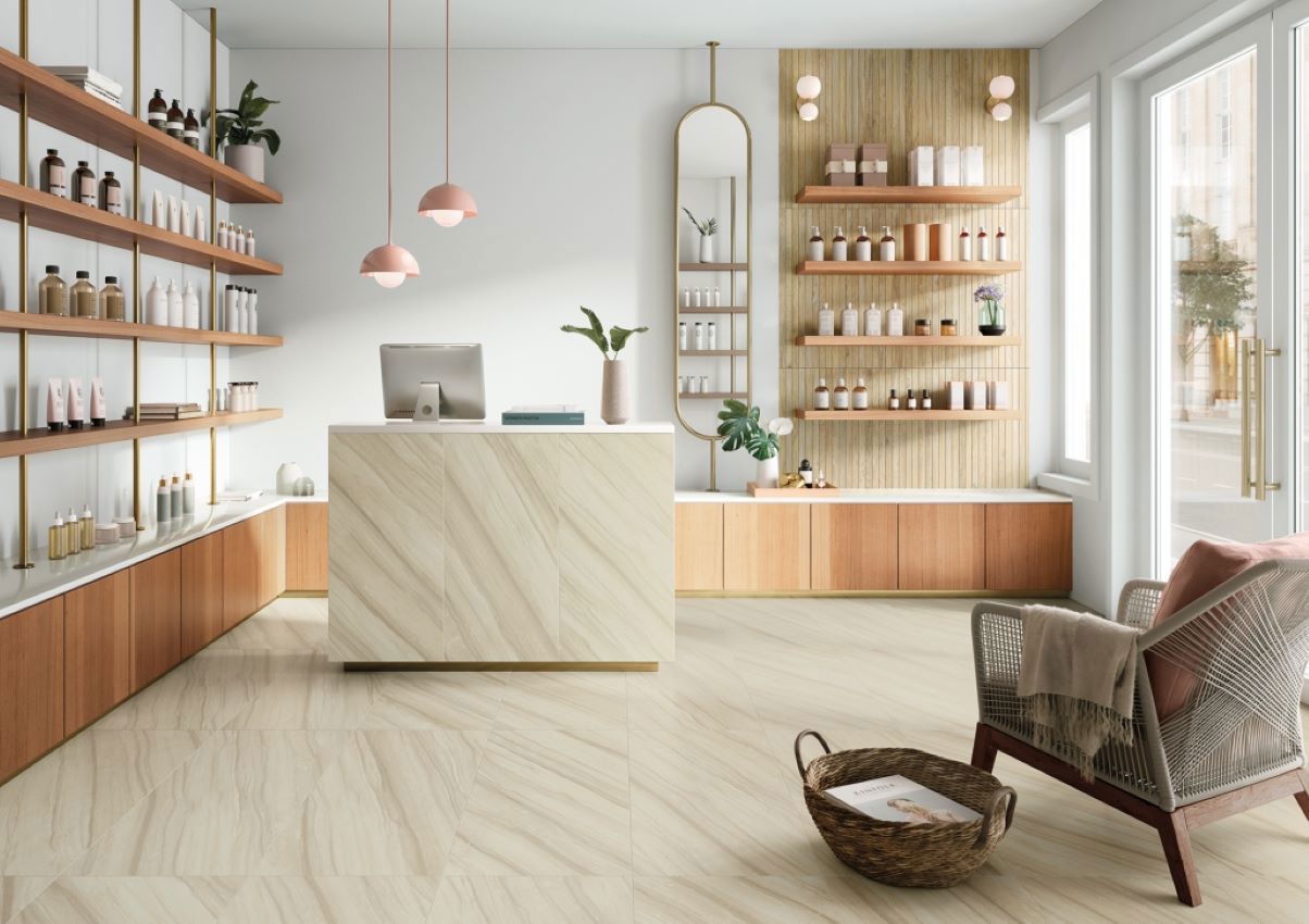 Изображение товара Керамогранит Coliseum gres 610010002131 45х90см 1.215 м² цвет бежевый, цена за упаковку