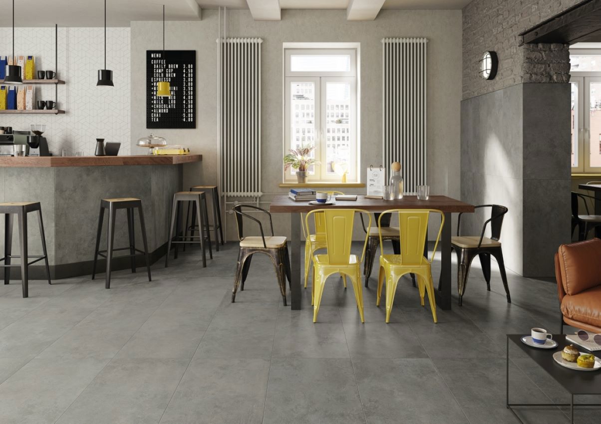 Изображение товара Керамогранит Coliseum gres 610010002129 45х90см 1.215 м² цвет черный, цена за упаковку