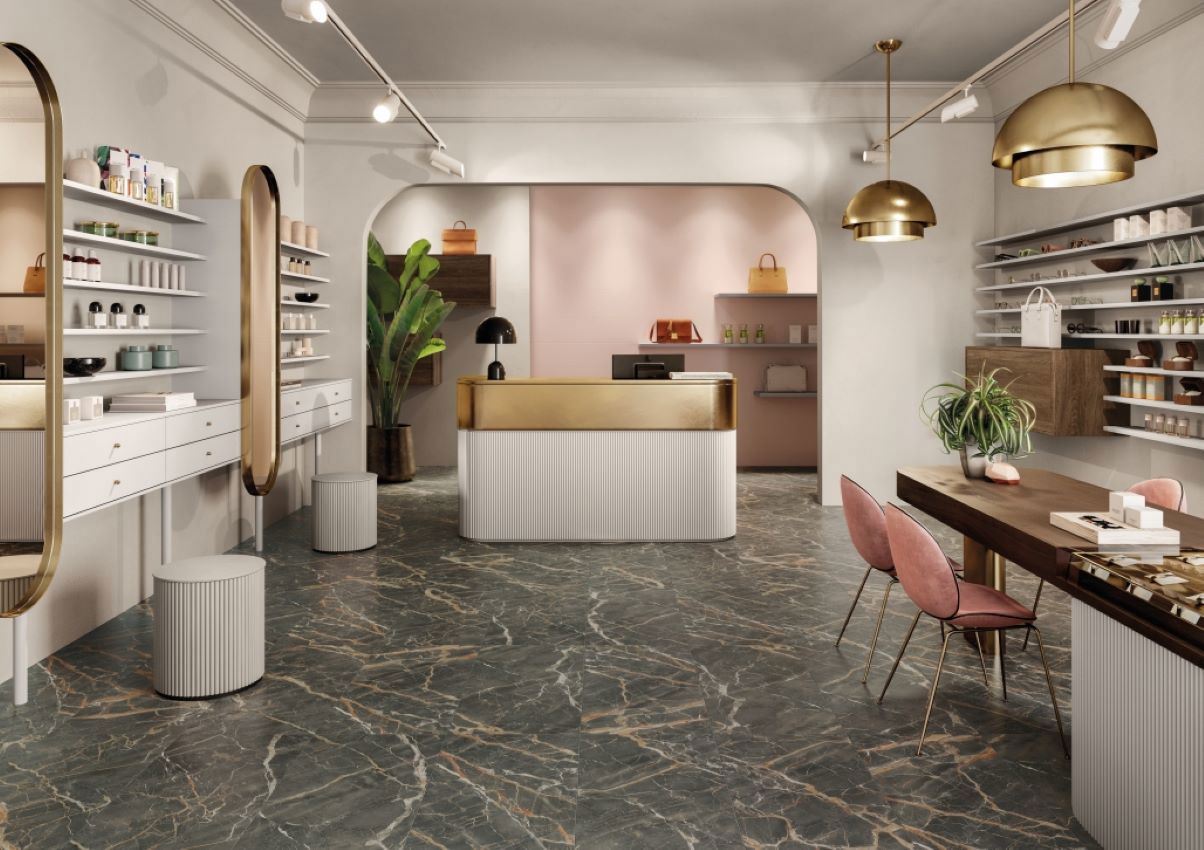 Изображение товара Керамогранит Coliseum Gres Pompei 45х90 см коричневый 1.215 м² для пола и стен