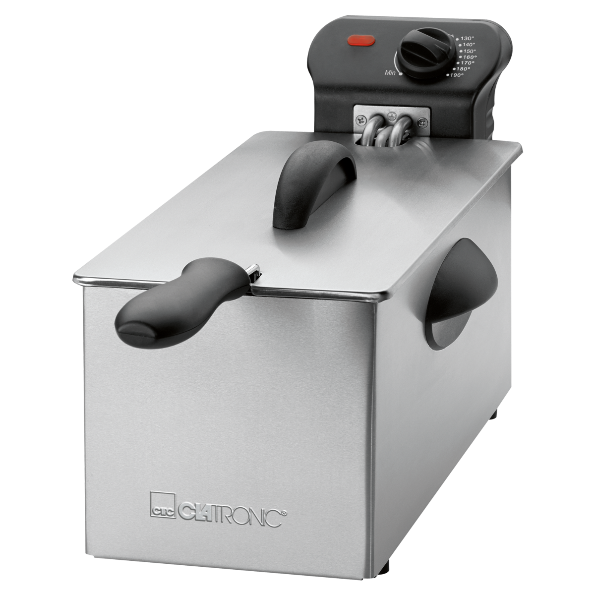 Изображение товара Электрическая фритюрница Clatronic FR 3586 inox 3 л регул. термостат защита от перегрева