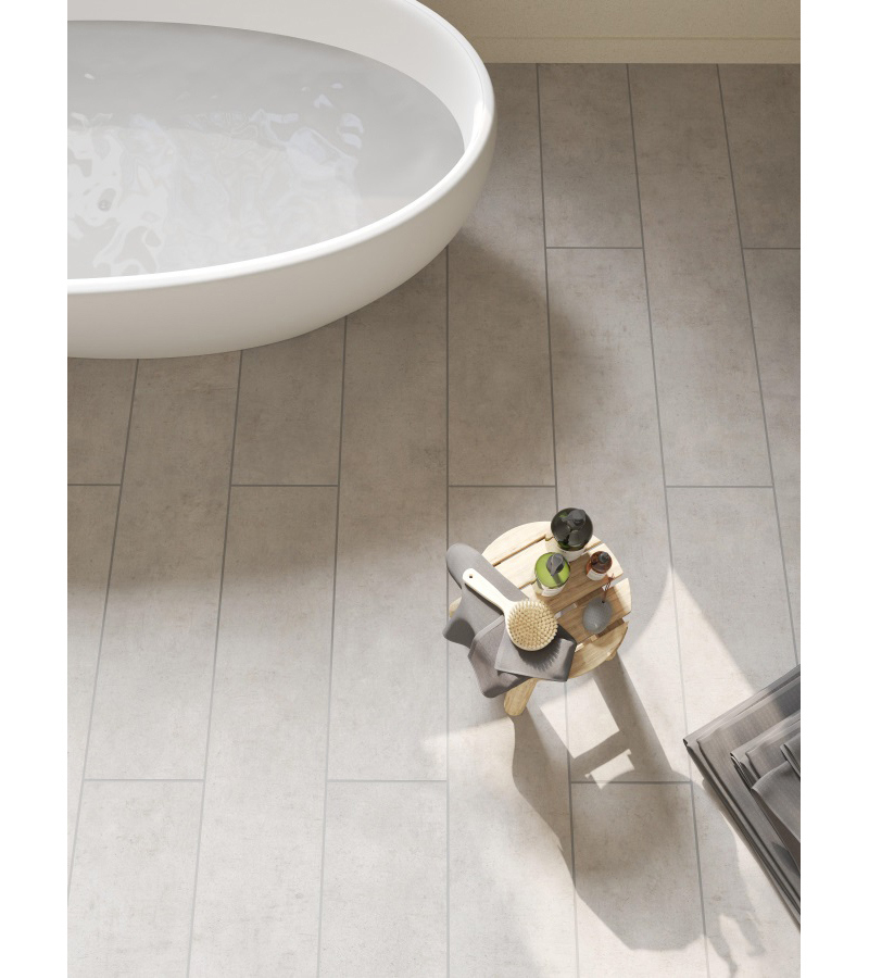 Изображение товара Ламинат Egger Large Aqua+ Бетон Чикаго Светло-Серый 8 мм, 33 класс, фаска, влагостойкий