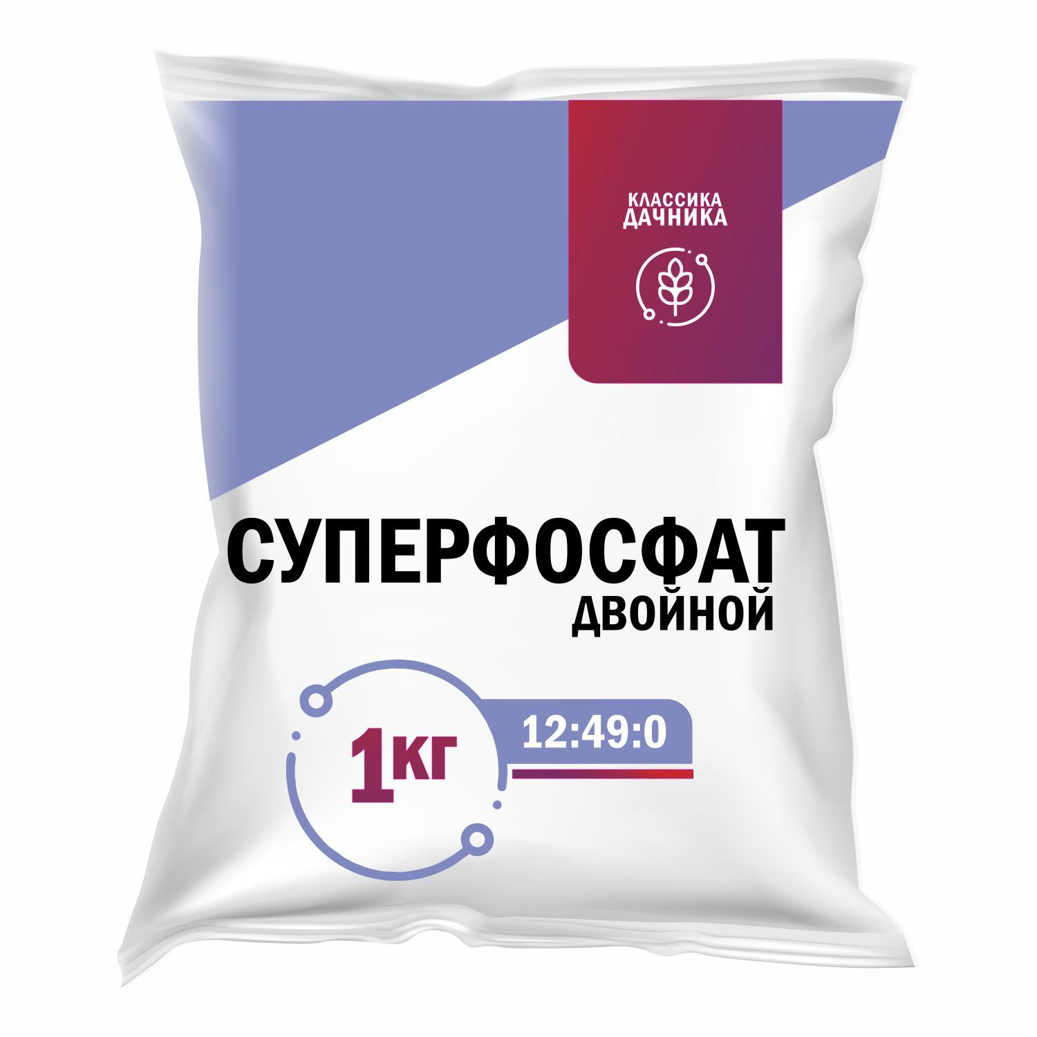 Изображение товара Удобрение Суперфосфат двойной 1 кг