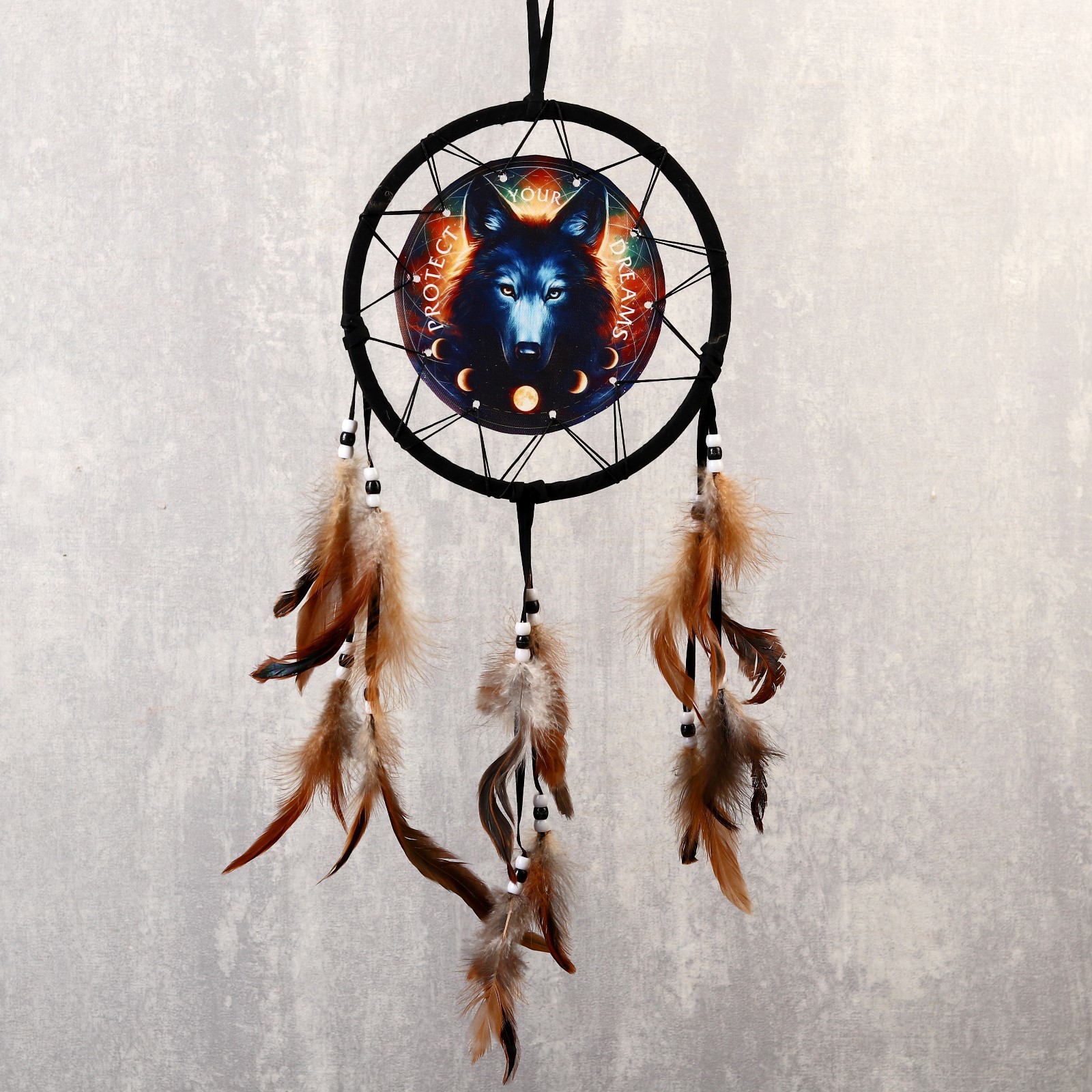 Изображение товара Ловец снов "Волк. Защитите свои мечты" d-20 см