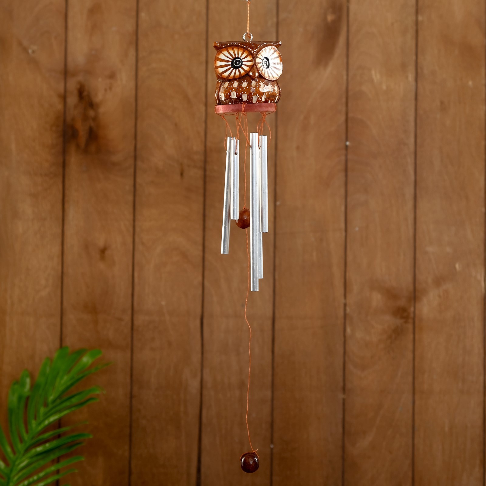 Изображение товара Музыка ветра "Пятнистая сова" 5x5x40 см