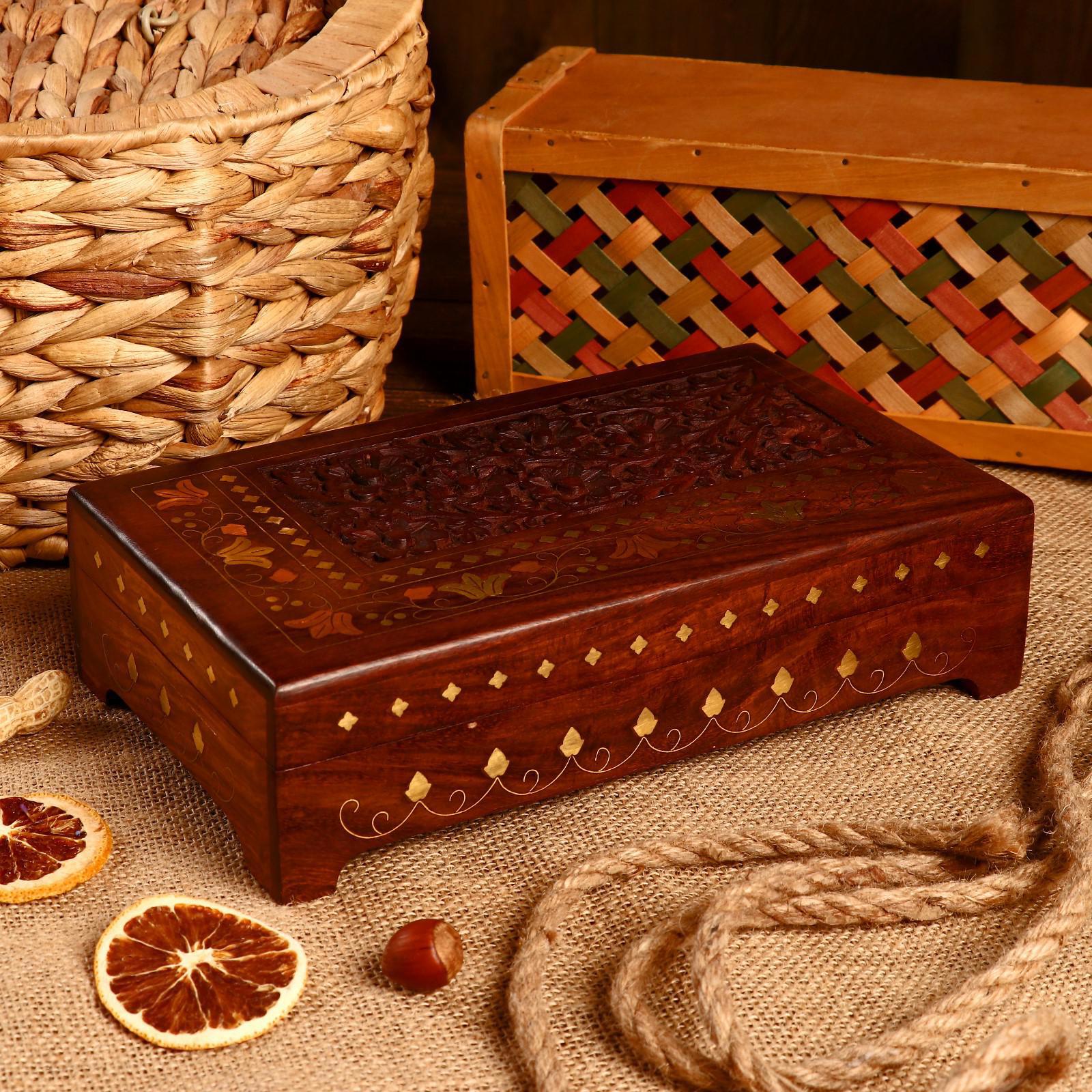 Изображение товара Шкатулка "Соцветие" 25x15x7 см