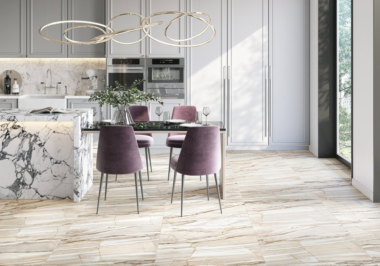 Изображение товара Керамогранит Alma ceramica GFU57SLC44L 57x57см 1.62 м² цвет бежевый, цена за упаковку