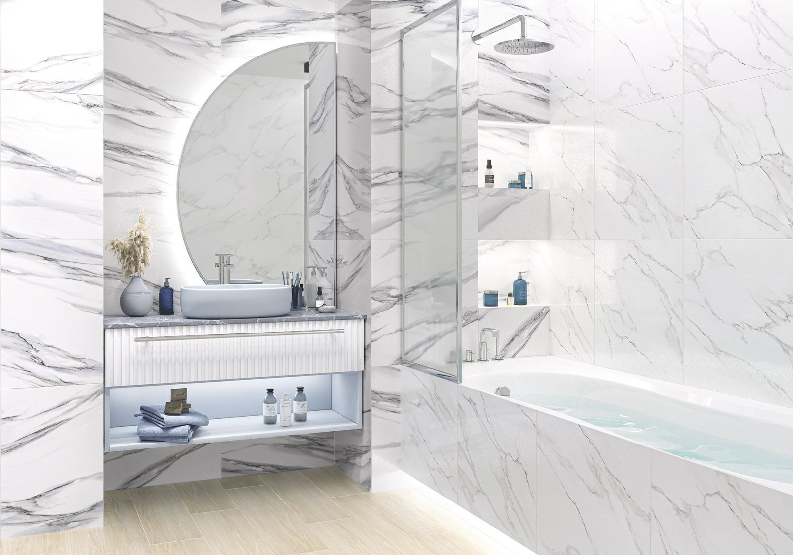 Изображение товара Керамогранит Alma ceramica GFU57FSN06L 125 57x57см 1.62 м² цвет серый, цена за упаковку Изображение товара Керамогранит Alma ceramica GFU57FSN06L 125 57x57см 1.62 м² цвет серый, цена за упаковку