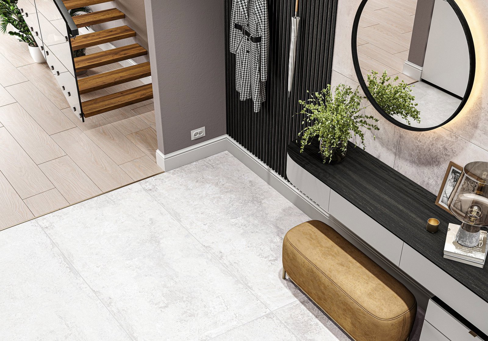 Изображение товара Керамогранит Alma ceramica GFU57CMT07R 165 57x57см 1.62 м² цвет белый, цена за упаковку Изображение товара Керамогранит Alma ceramica GFU57CMT07R 165 57x57см 1.62 м² цвет белый, цена за упаковку