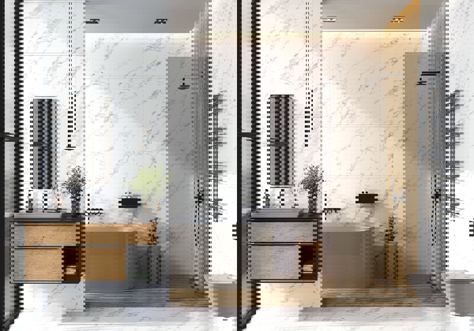 Изображение товара Керамогранит Alma ceramica GFU57IML07R 57x57см 1.62 м² цвет белый, цена за упаковку