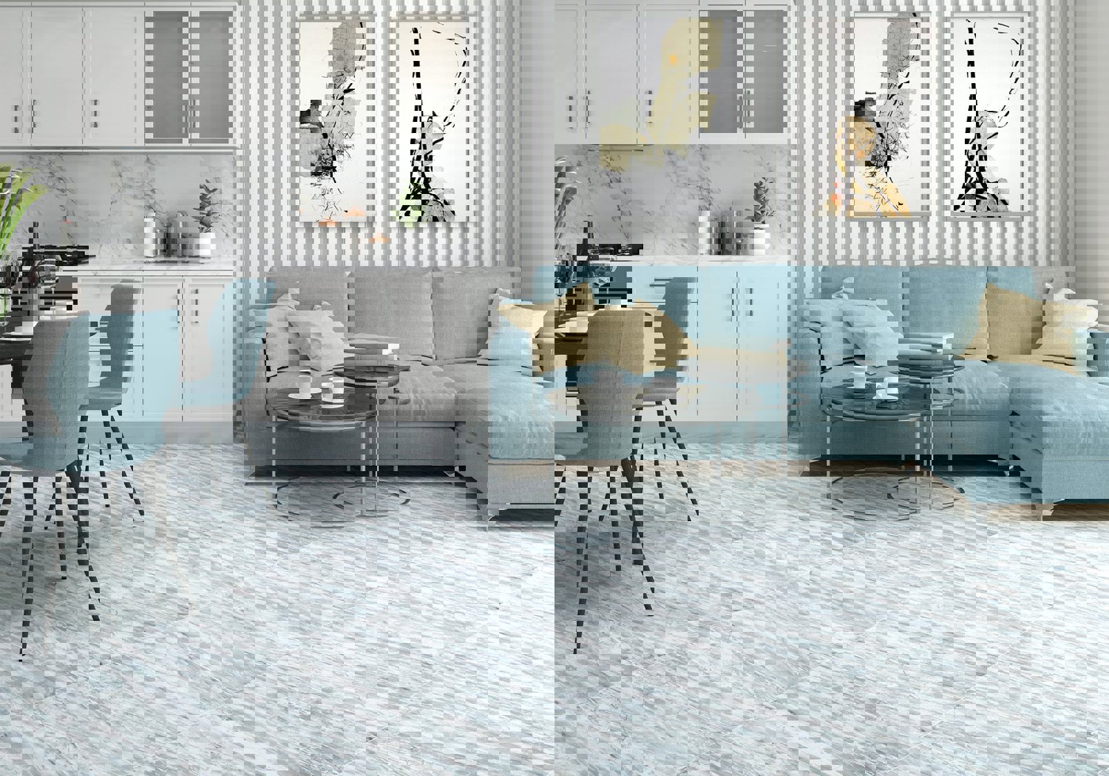 Изображение товара Керамогранит Alma ceramica GFU04DNV66L 222 60x60см 1.8 м² цвет бежевый, цена за упаковку