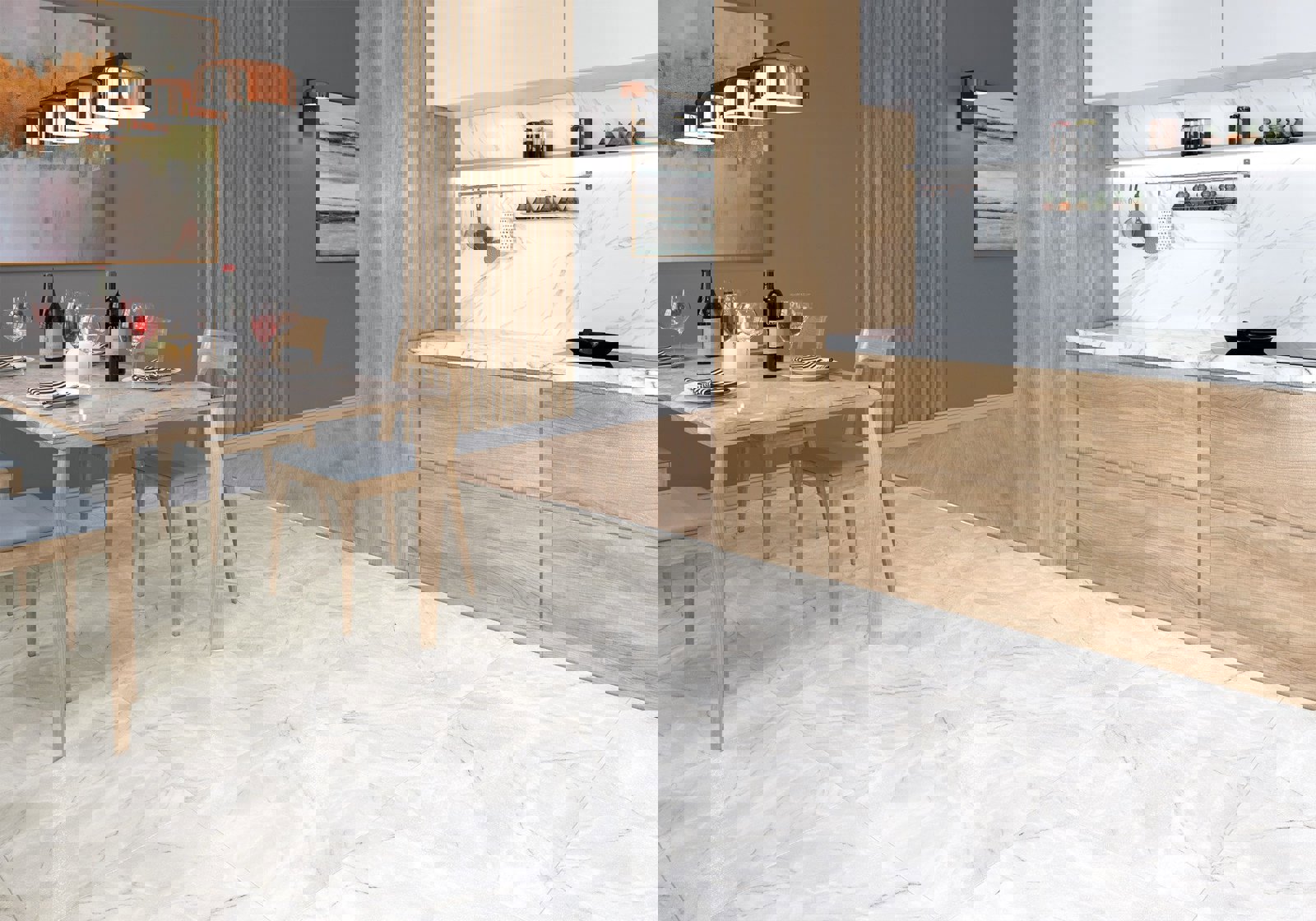 Изображение товара Керамогранит Alma Ceramica GFU04LRD70L 60x60 см серый, 1.8 м², Россия