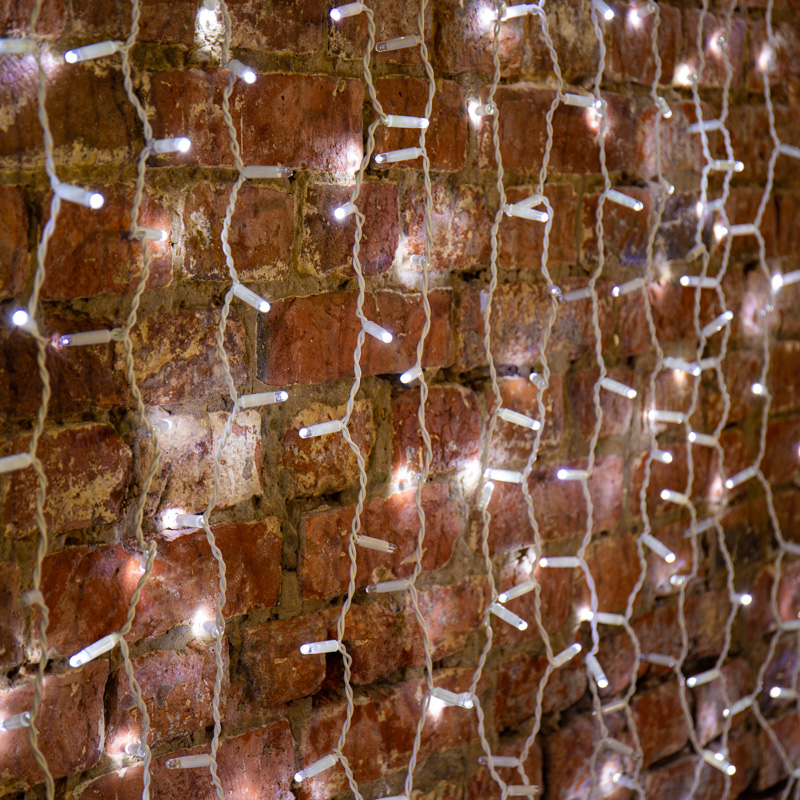 Изображение товара Электрогирлянда комнатная Neon-night 4610003609818 гирлянда 1.5 м 360 ламп белый 8 режимов работы