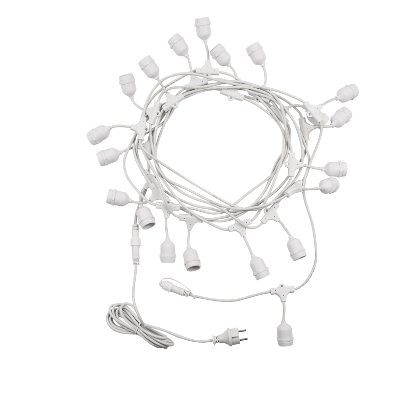 Изображение товара Электрогирлянда комнатная Neon-night 10 м 20 ламп белый IP65 для внутреннего и наружного использова
