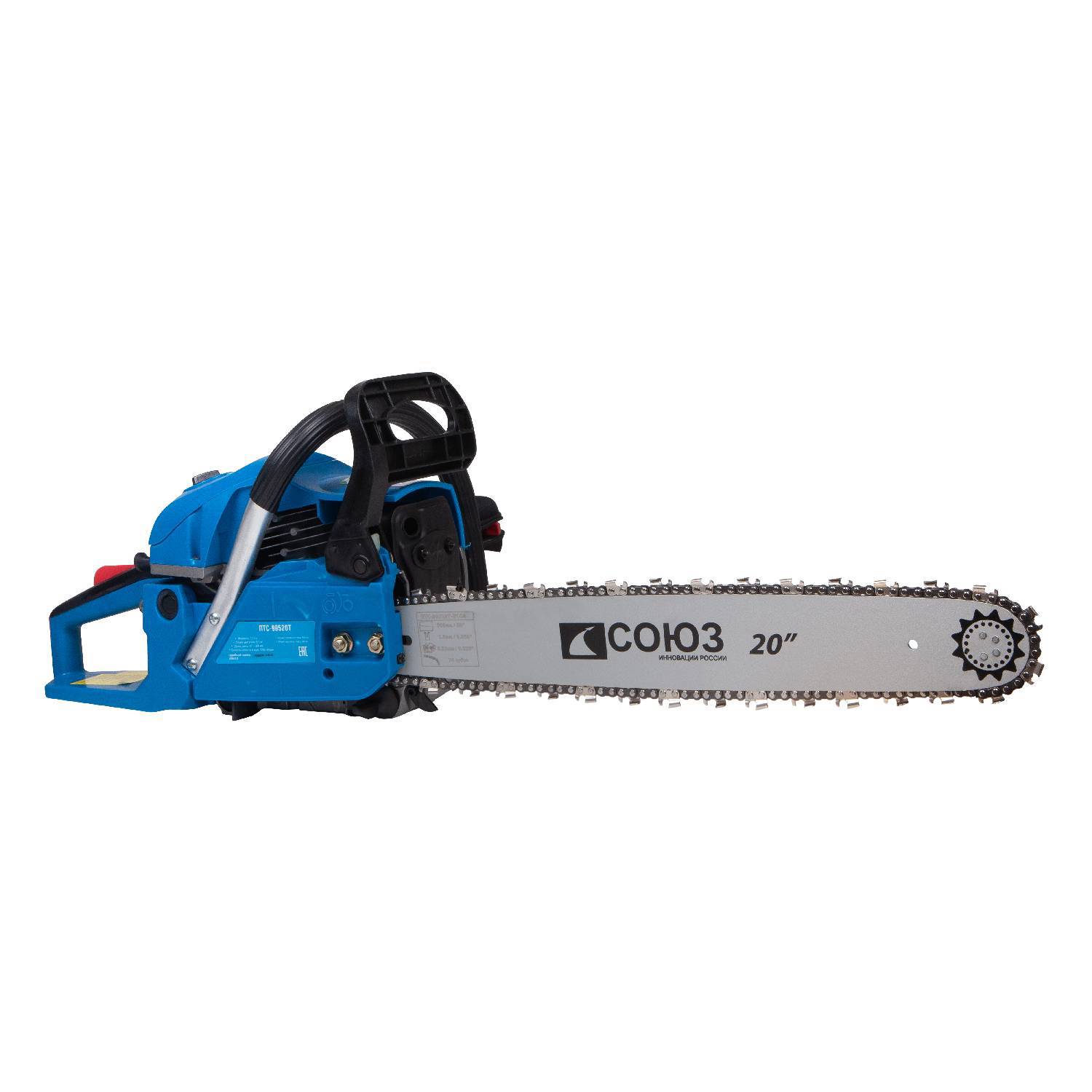 Изображение товара Бензопила Союз ПТС-99520Т 3.5 л.с. шина 45 см