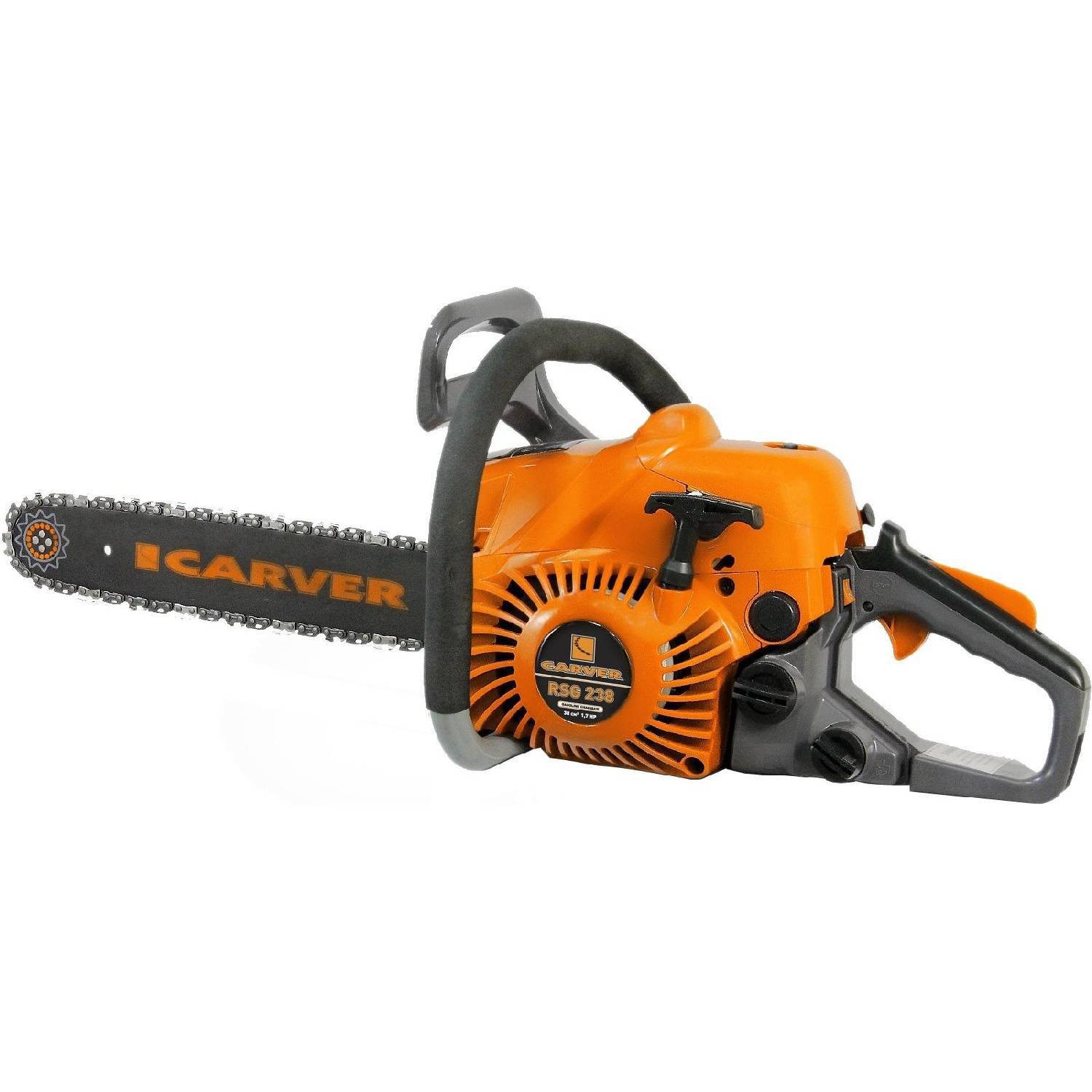 Изображение товара Бензопила CARVER 01.004.00027 с мощностью 1.70 л.с. и шиной 40 см