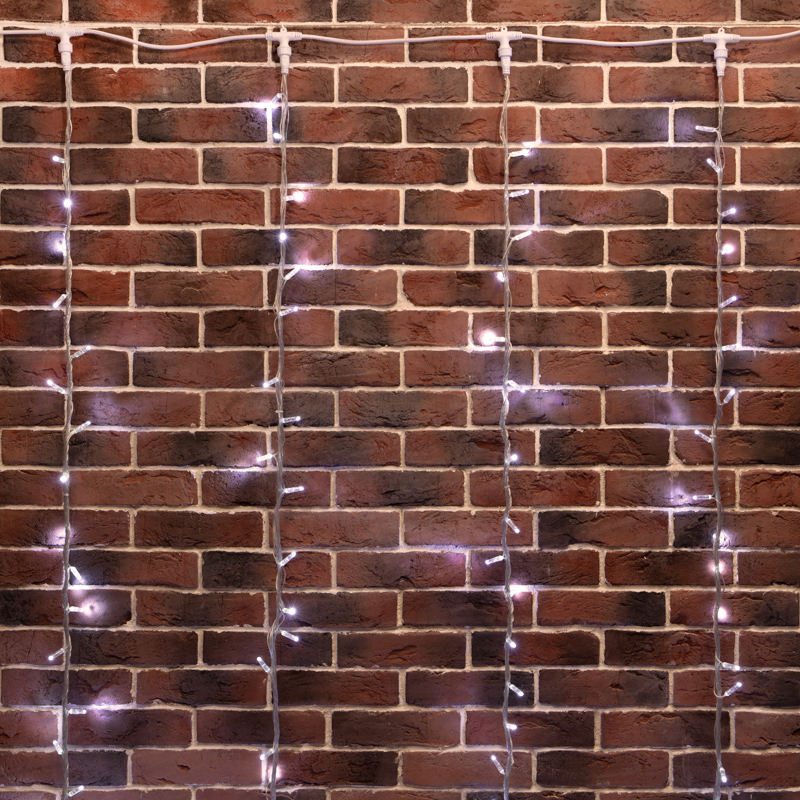 Изображение товара Комнатная светодиодная гирлянда Neon-night 6 м 360 ламп белый 8 режимов