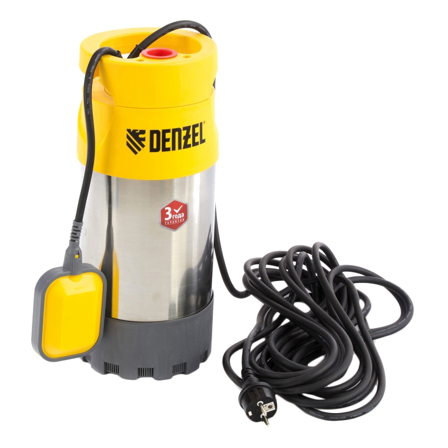 Изображение товара DENZEL PH1100 — погружной насос для чистой воды, 5500 л/ч, 40 м подъема