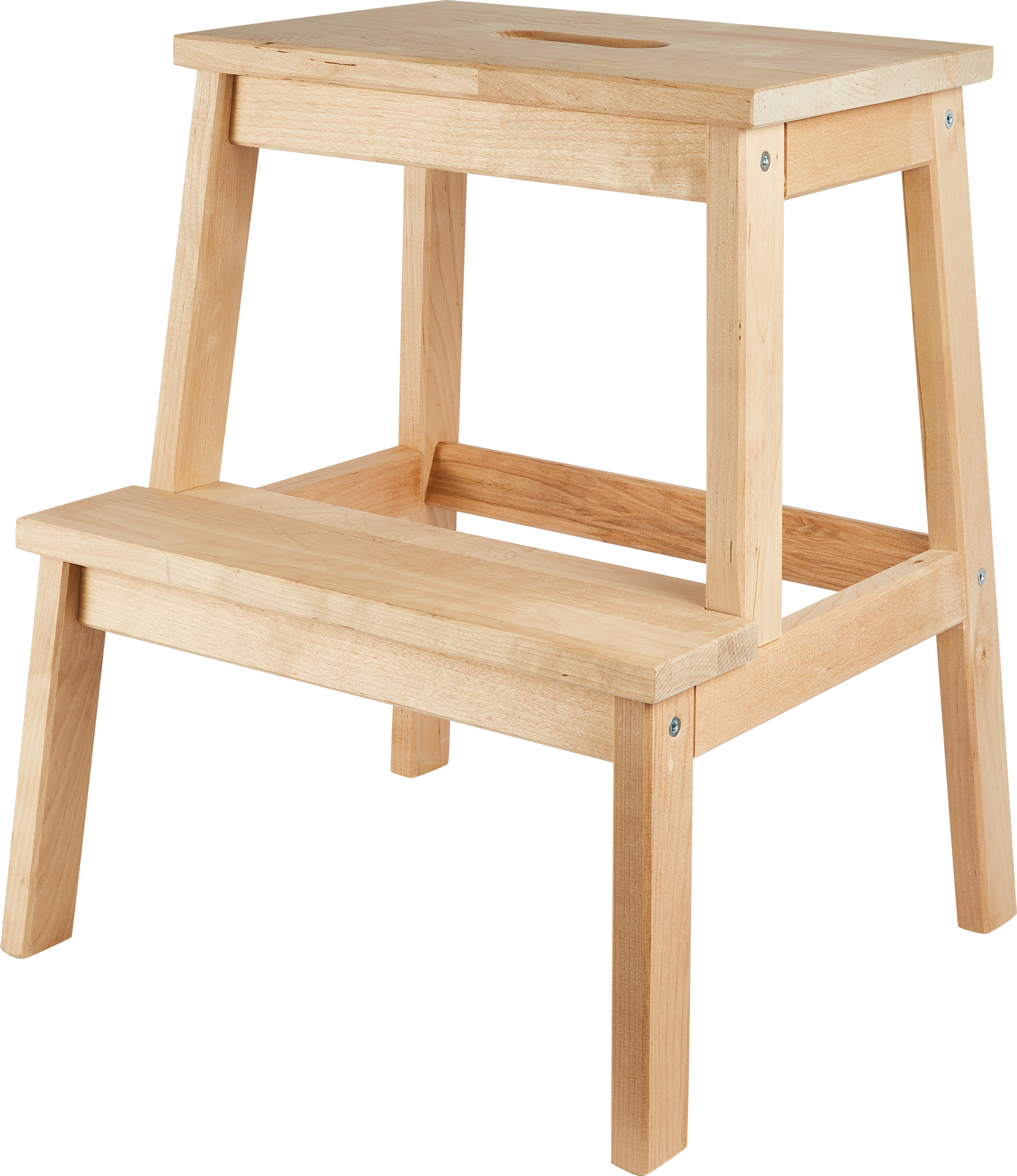 Табурет-стремянка 49.5x43x39 см каркас дерево цвет бежевый