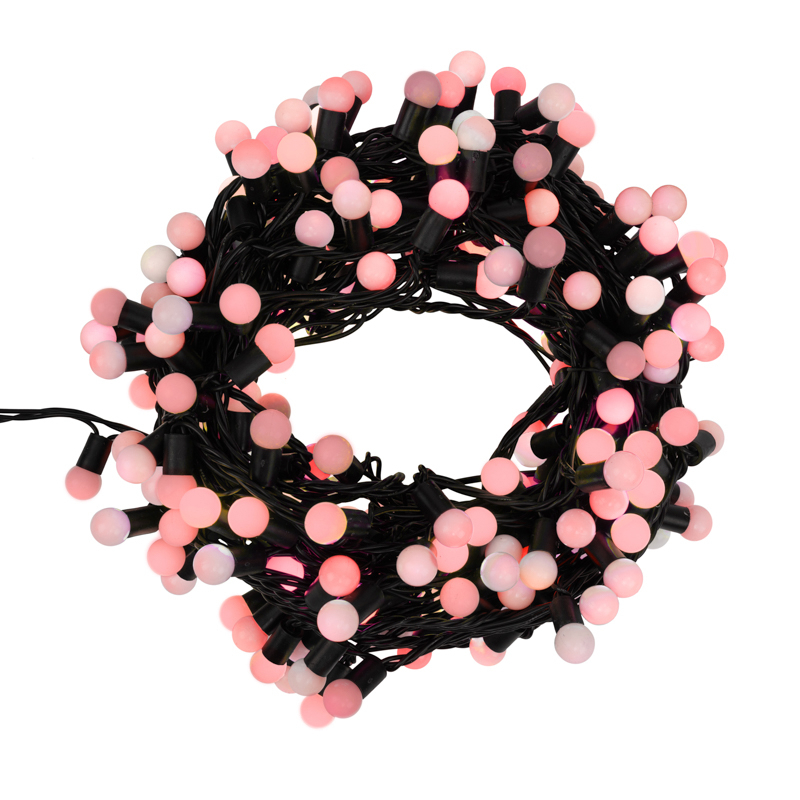 Изображение товара Электрогирлянда комнатная Neon-night 4601004015722 гирлянда 20 м 200 ламп красный 1 режим работы