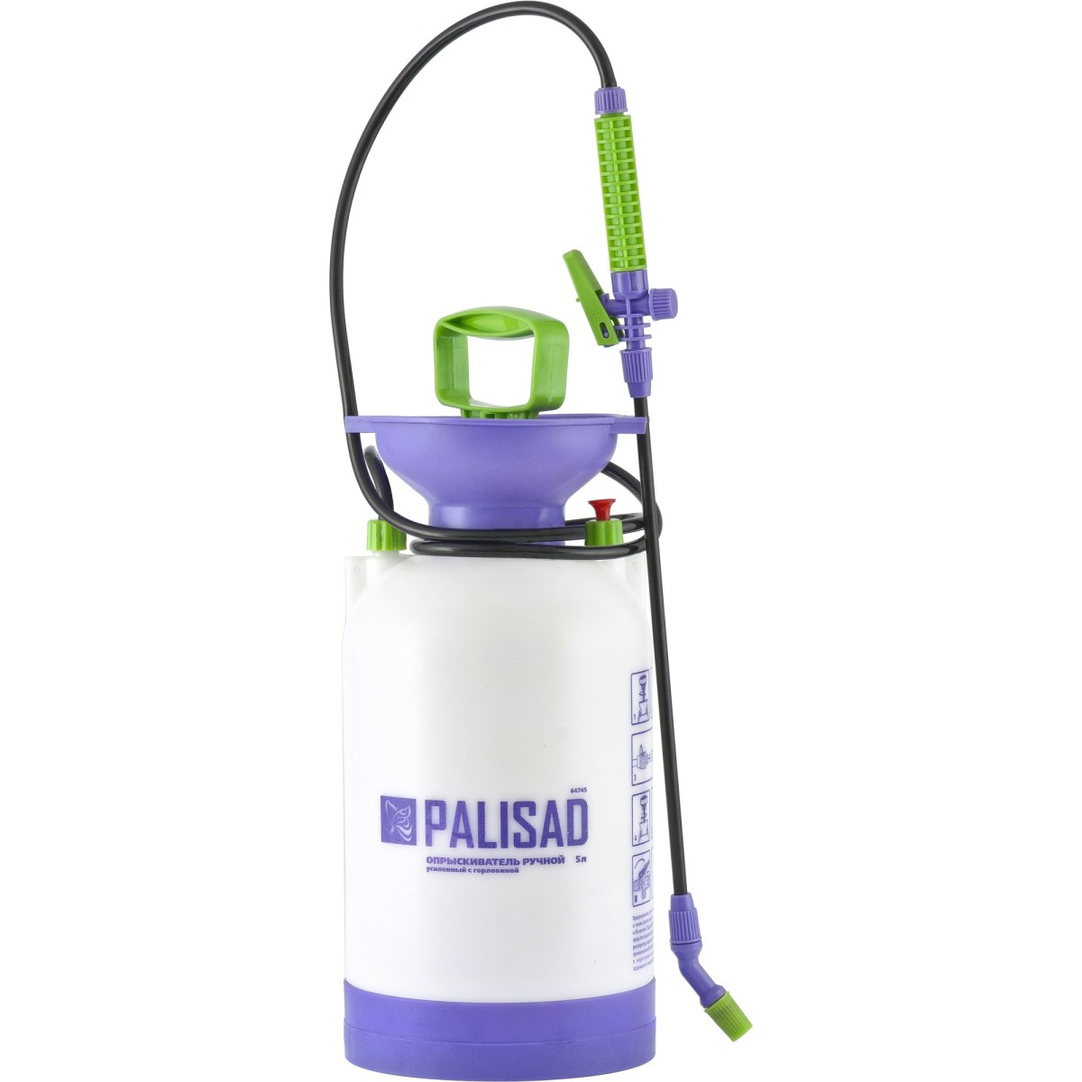 Изображение товара Опрыскиватель для растений Palisad 5л с регулировочной форсункой фиолетовый