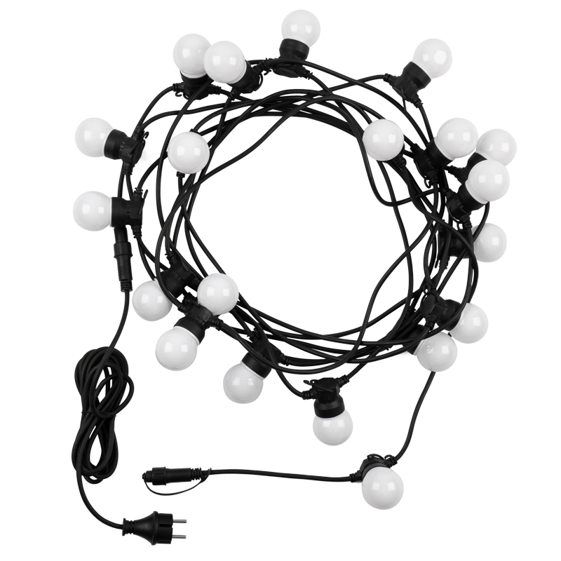 Изображение товара Электрогирлянда Neon-night 10 м 100 LED теплый белый уличная и комнатная