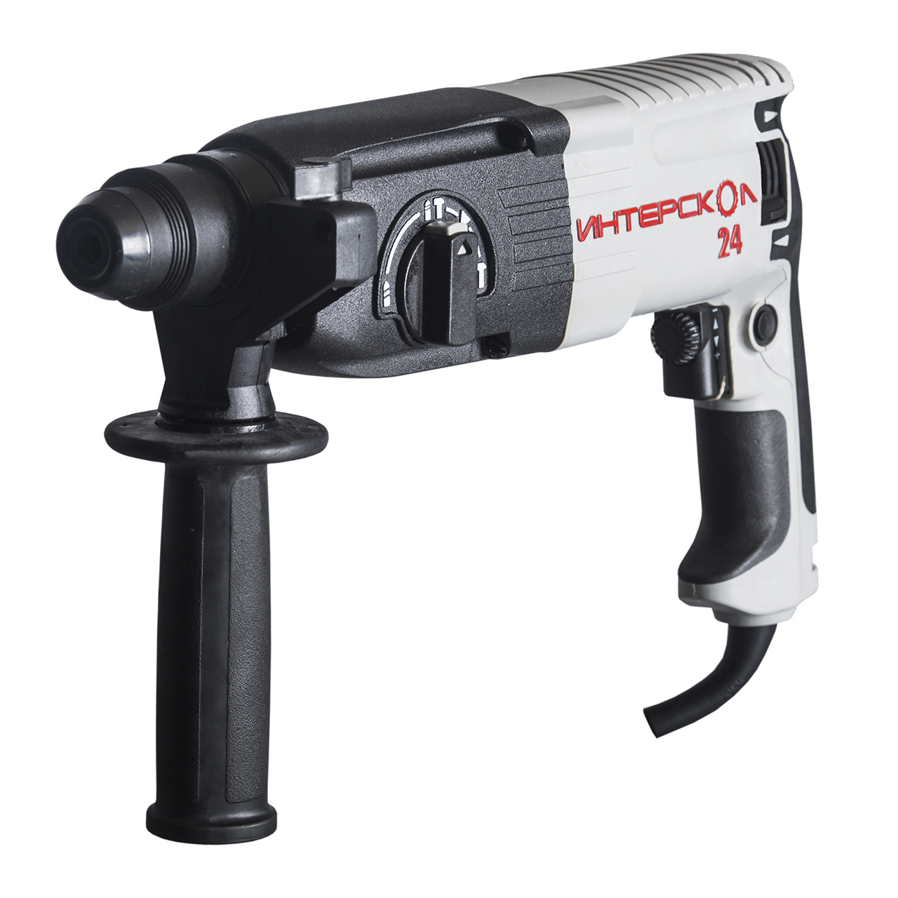 Изображение товара Перфоратор SDS Plus Интерскол П-24/700ЭР 720 Вт, реверс, кейс