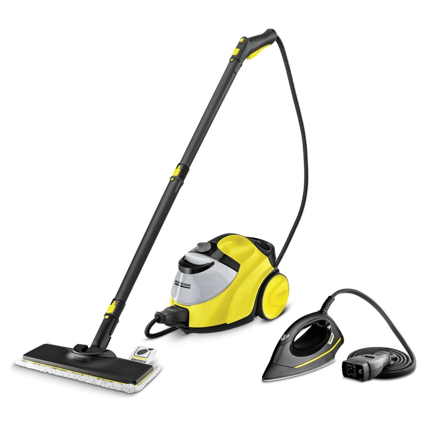 Изображение товара Пароочиститель KARCHER SC 5 EasyFix Iron Kit мощный для домашней уборки