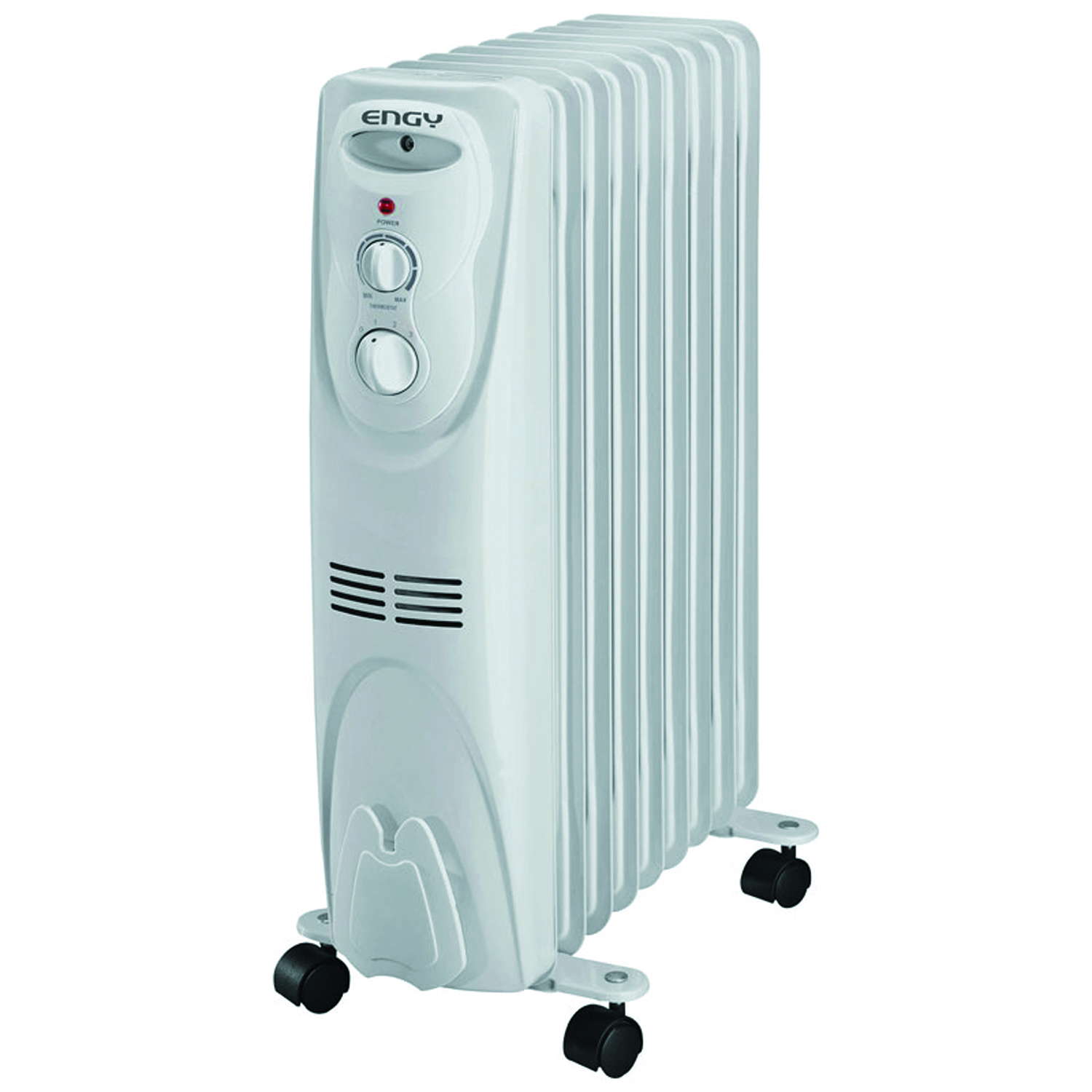Изображение товара Масляный радиатор Engy EN-1309F 2500 Вт с механическим термостатом белый