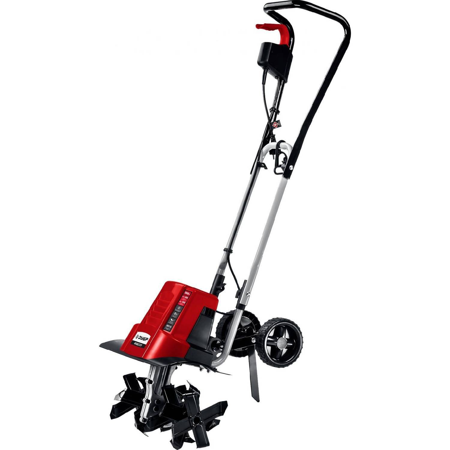 Изображение товара Электрический культиватор Зубр ККД-1800 Мастер с 40 см захватом и 1800 Вт мощностью