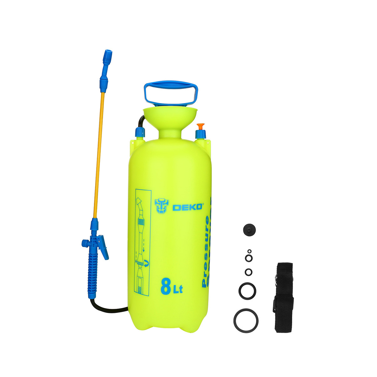 Изображение товара Опрыскиватель помповый сад на одно плечо Deko 065-0940 0 л разноцветный