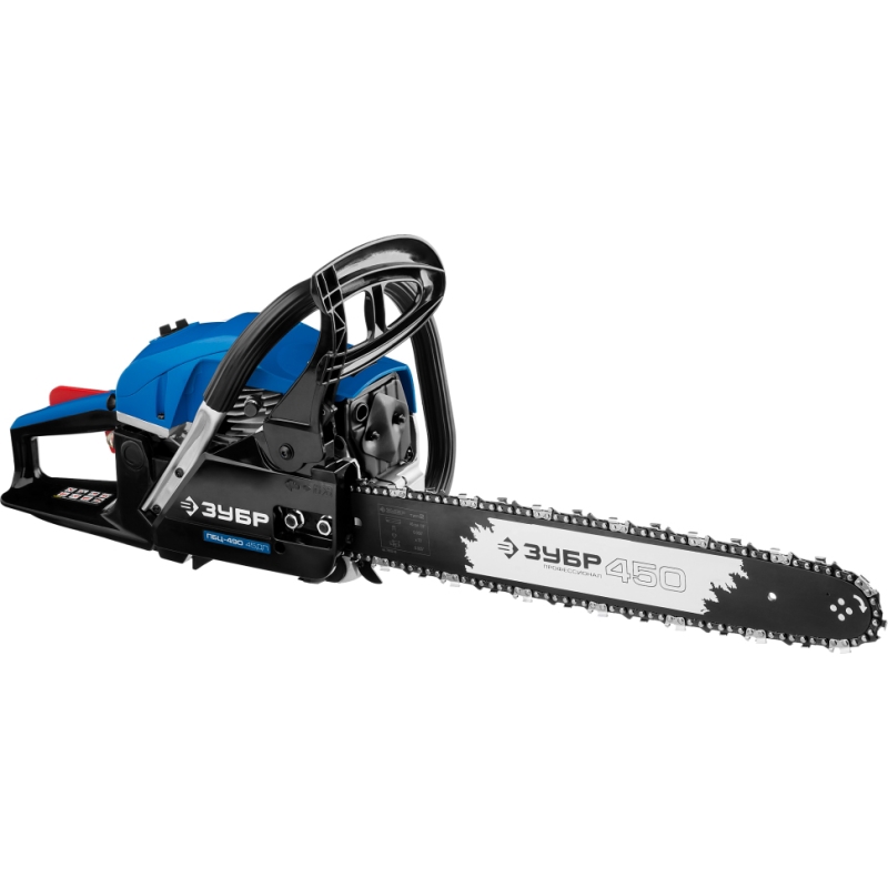 Изображение товара Бензопила Зубр ПРОФЕССИОНАЛ ПБЦ-490 45ДП 3 л.с. шина 45 см для профессиональной и бытовой работы