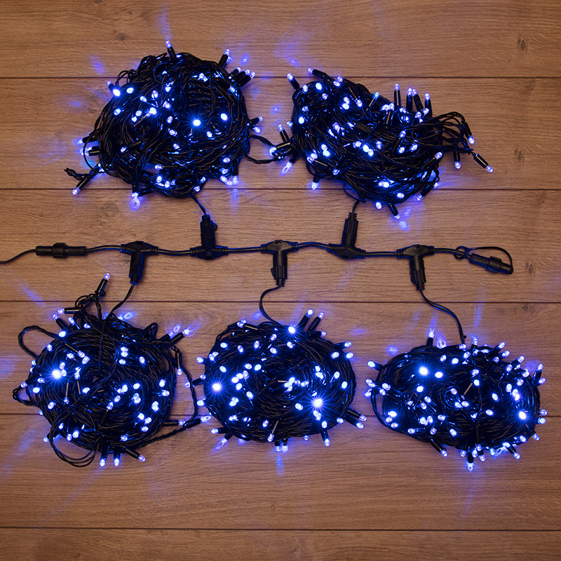 Изображение товара Электрогирлянда универсальная Neon-night 323-503 бахрома 20x20 м 665 ламп желтый 1 режим работы