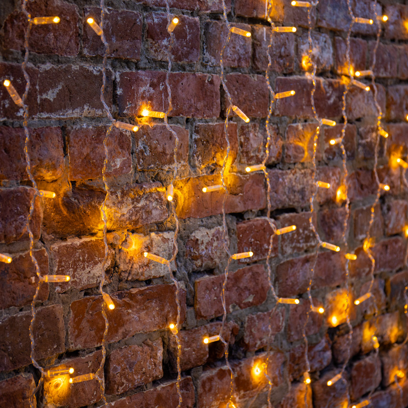 Изображение товара Электрогирлянда универсальная Neon-night 235-301-6 2x2 м 192 ламп теплый белый