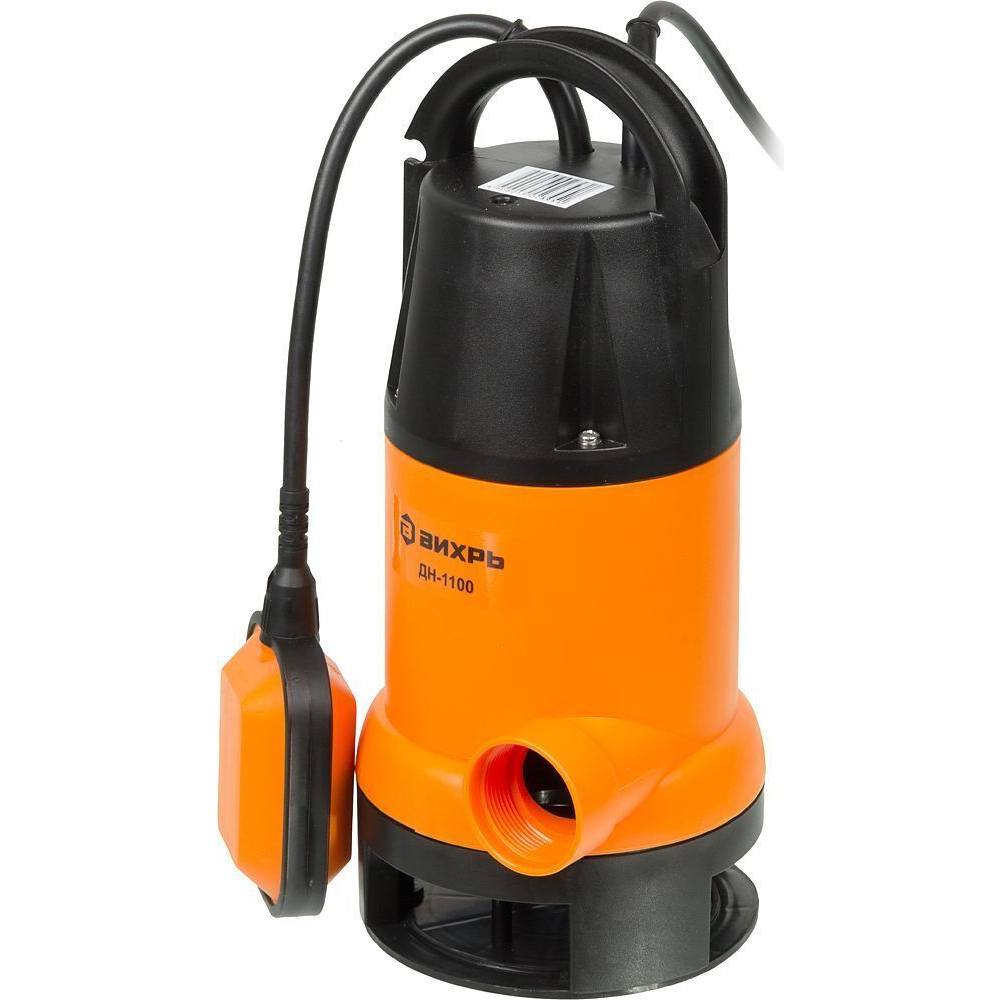 Изображение товара Насос погружной дренажный для грязной воды Вихрь ДН-1100