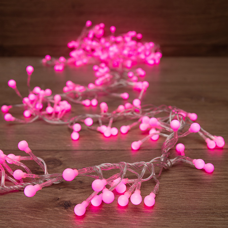 Изображение товара Электрогирлянда комнатная Neon-night 303-607 288 LED розовая 3 м 8 режимов