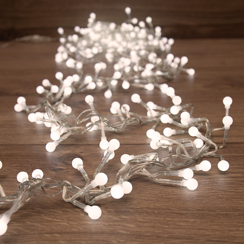 Изображение товара Электрогирлянда комнатная Neon-night 303-615 6 м 576 LED белый 8 режимов работы