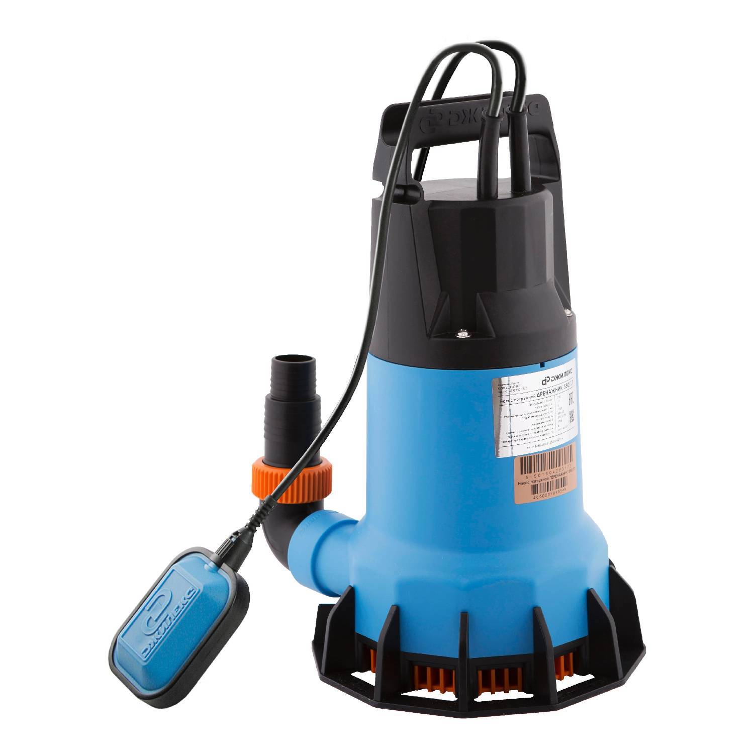 Изображение товара Насос погружной дренажный Джилекс 350/17 чистая вода расход 21000 л/ч