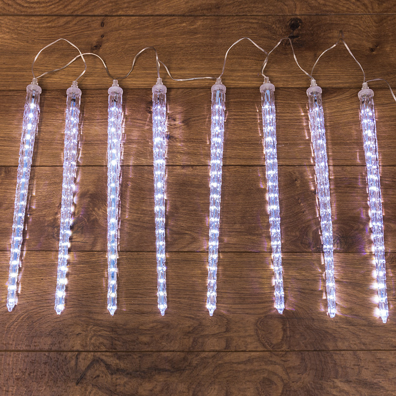 Изображение товара Электрогирлянда сосульки Neon-night 256-415 2.8 м 288 LED холодный белый для внутри