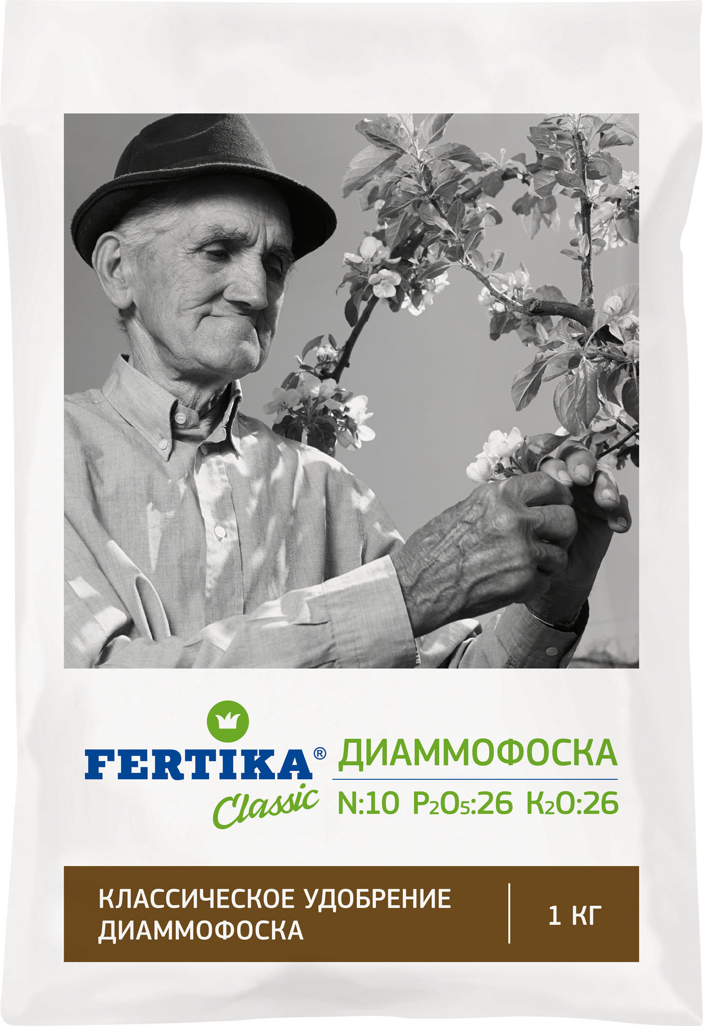 Изображение товара Удобрение Fertika Диаммофоска 1 кг