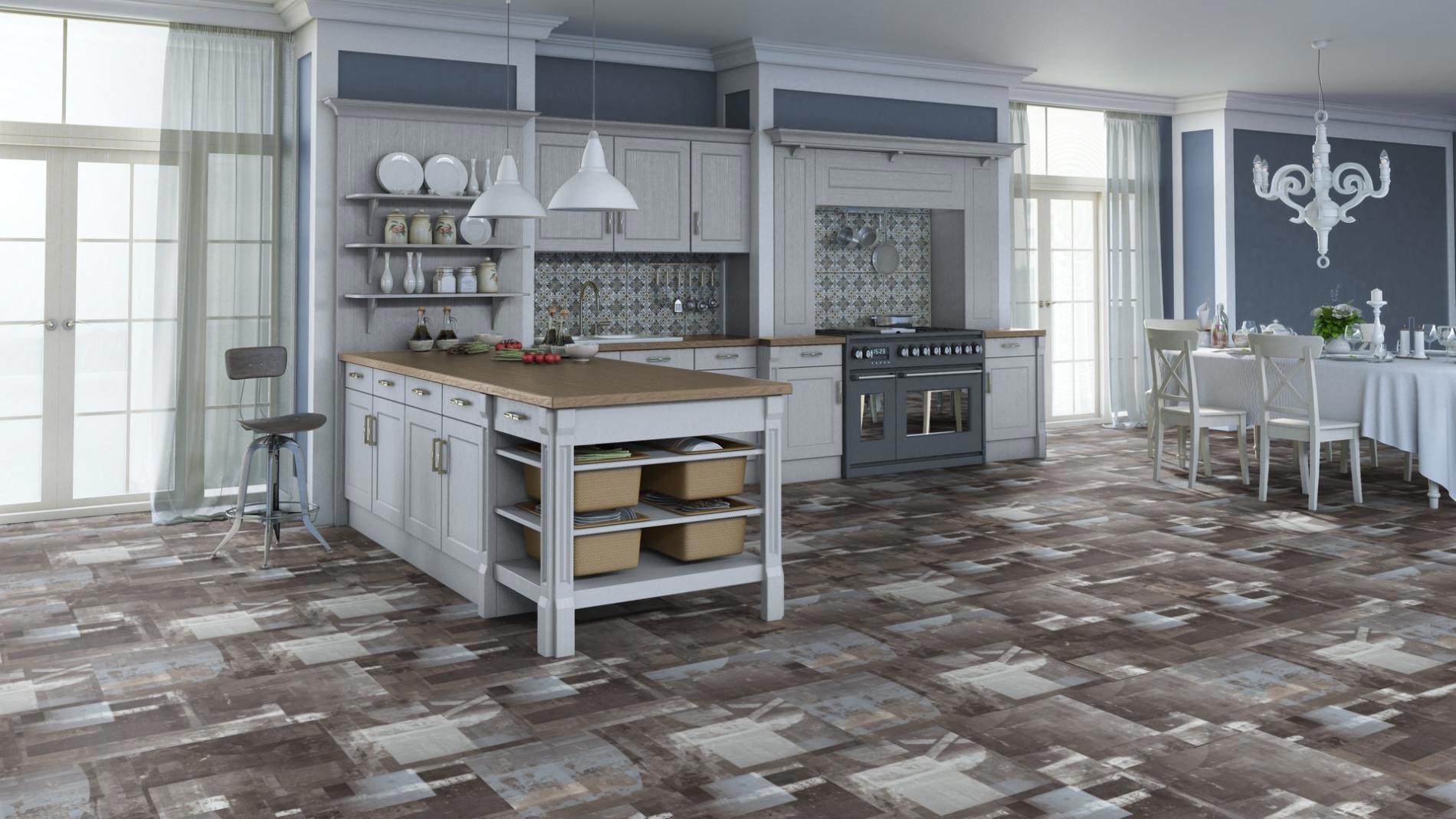 Изображение товара ПВХ плитка Tarkett Lounge Digi Edition Oliver DJ 43 класс 3 мм 2.09 м²