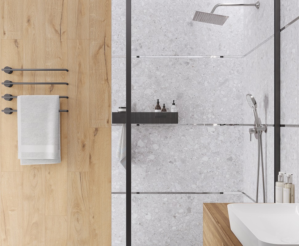 Изображение товара Керамогранит Laparet Matrix 60x120 см светло-серый матовый для пола и стен