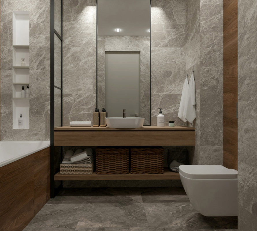 Изображение товара Керамогранит Primavera NR002 30x60 см серый для пола и стен