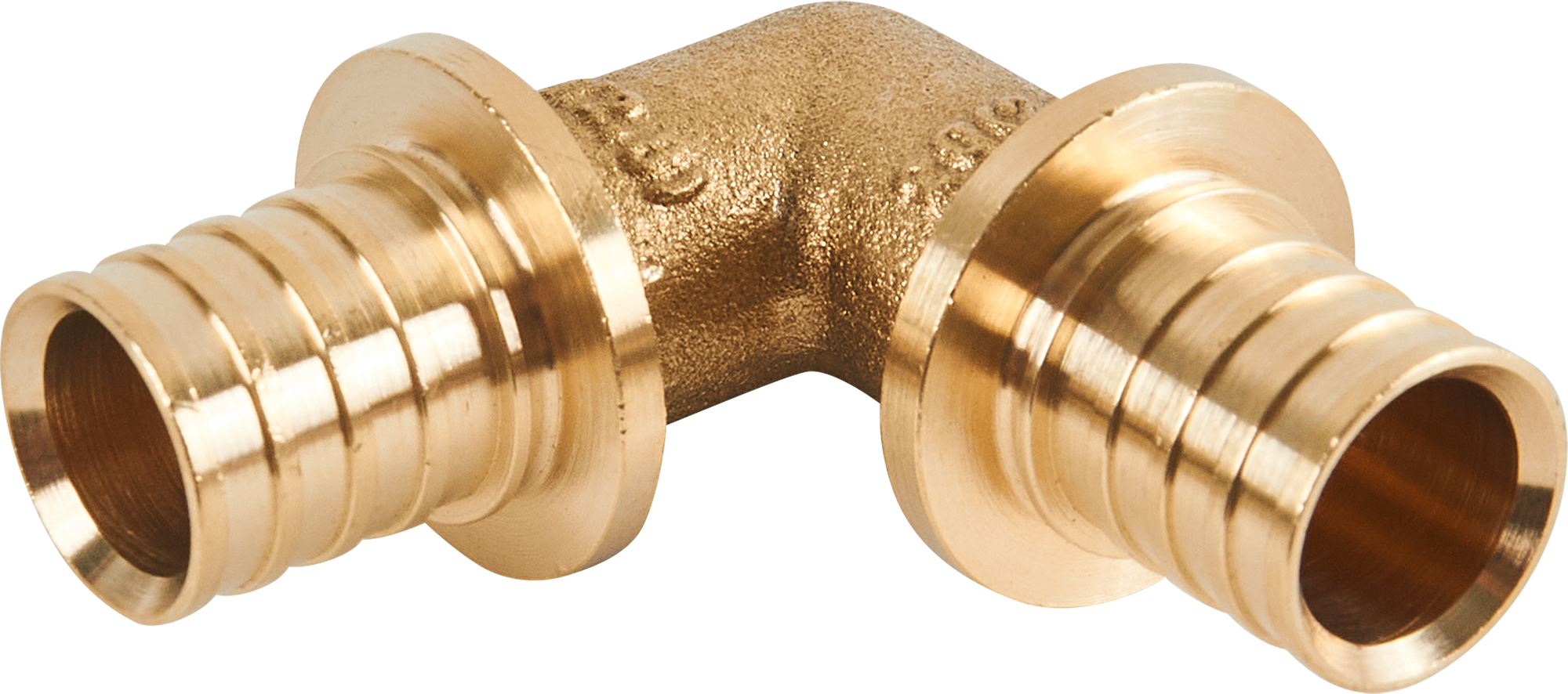 Изображение товара Угол 90° Ростерм 20 мм из латуни для систем водоснабжения и отопления